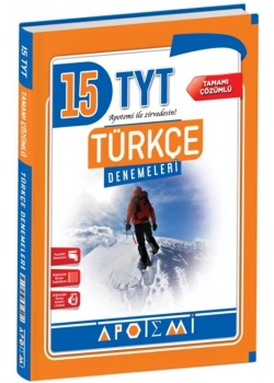 APOTEMİ TYT 15 TÜRKÇE ÇÖZÜMLÜ DENEME
