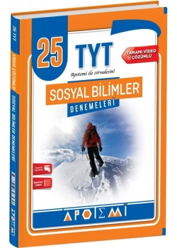 APOTEMİ TYT SOSYAL BİLİMLER 25 DENEME VİDEO ÇÖZÜMLÜ