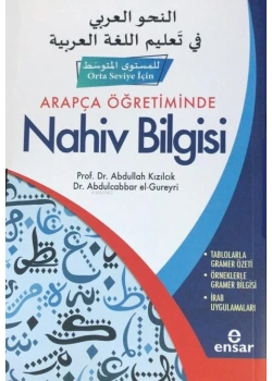 Arapça Öğretiminde Nahiv Bilgisi Abdullah Kızılcık Ensar