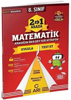 Arı 8.Sınıf 2 Si Birarada Matematik Uygula Test Et