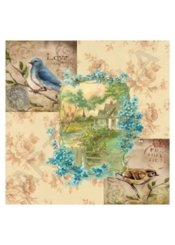 Artebella Mixart Transfer Kod: 6004 V 25X25