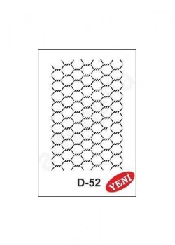 Artebella Stencil D-52 20X30