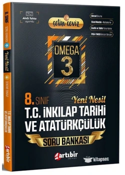 Artıbir 8.Sınıf İnkilap Tarihi Omega Soru Bankası+Deneme