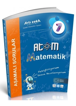 Artızeka 7.Sınıf Atom Beceri Temelli Matematik Soru Bankası