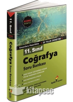 Aydın 11.Sınıf Coğrafya Soru Bankası