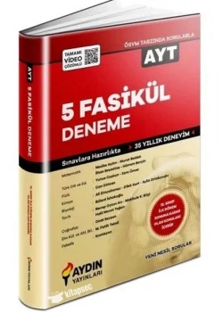 Aydın Ayt 5 Fasikül Deneme