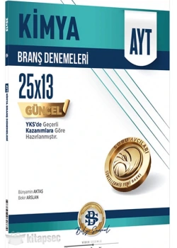 Ayt Kimya 25X13 Branş Denemeleri Bilgi Sarmal