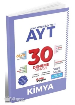Ayt Kimya 30 Deneme Metin Yayın