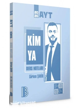 Ayt Kimya Ders Notları Görkem Şahin Benim hocam