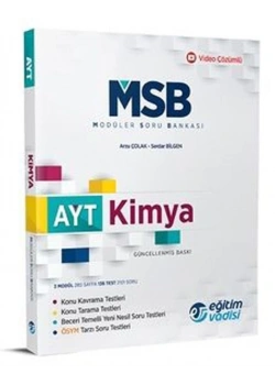 Ayt Kimya Modüler Soru Bankası Eğitim Vadisi