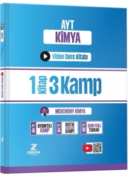 AYT KİMYA VİDEO DERS KİTABI 1 KİTAP 3 KAMP ZEDUVA