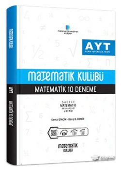 Ayt Matematik 10 Deneme Matematik Kulübü
