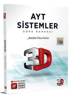 Ayt Sistemler Soru Bankası 3D Yayınları