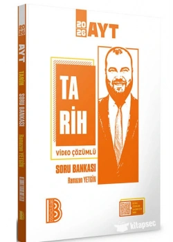 AYT TARİH VİDEO ÇÖZÜMLÜ SORU BANKASI BENİM HOCAM