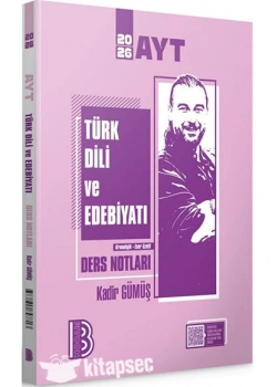 AYT TÜRK DİLİ EDEBİYATI DERS NOTLARI KADİR GÜMÜŞ BENİM HOCAM