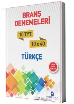 Başarıyorum Tyt Türkçe 10X40 Branş Denemeleri