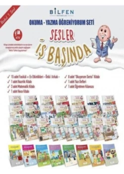 BİLFEN 1.SINIF SESLER İŞBAŞINDA OKUMA YAZMA SETİ