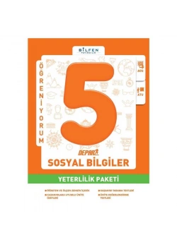 BİLFEN 5.SINIF DEPAR SOSYAL BİLGİLER YETERLİLİK PAKETİ