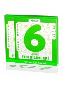 BİLFEN 6.SINIF DEPAR FEN BİLİMLERİ YETERLİLİK PAKETİ