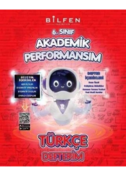 BİLFEN 6.SINIF TÜRKÇE PERFORMANSIM DEFTERİM