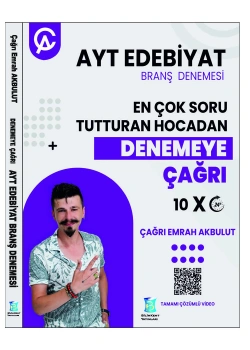 Ayt Edebiyat Denemeye Çağrı Çağrı Emrah Akbulut Bilimkent Yayınları