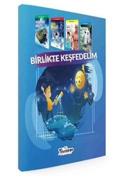 Birlikte Keşfedelim 4 Kitap Set Teleskop