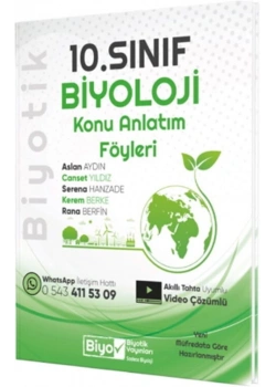 Biyotik 10.Sınıf Biyoloji Konu Anlatım Föyleri