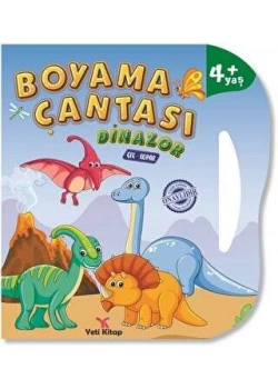 Boyama Çantası Dinozor 4+Yaş Yetikitap