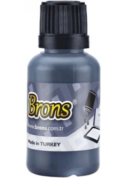 Brons Istampa Mürekkebi 30 Cc Siyah Br-314