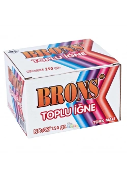 BRONS TOPLU İĞNE 250 GR BR-106