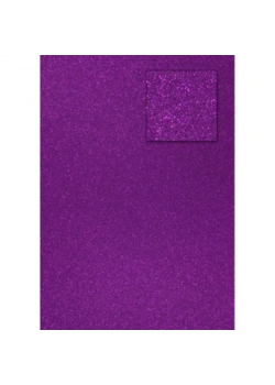 Bu-Bu Fon Kartonu Simli 50*70 Mor Kod:Bubu-Fk0010