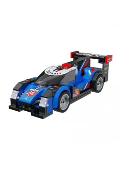 Cada Süpersonik Yıldız Spor Araba 4,5cm x 14,5cm 164 Parça Blok Oyuncak