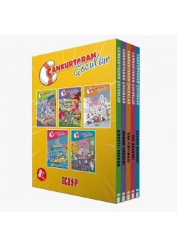 CANKURTARAN ÇOCUKLAR 5 KİTAP SET ACAYİP YAYIN
