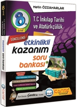 Çanta 8.Sınıf İnkilap Tarihi Etkinlikli Kazanım Soru Bankası