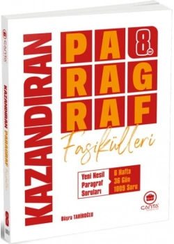 ÇANTA 8.SINIF PARAGRAF KAZANDIRAN FASİKÜLLER