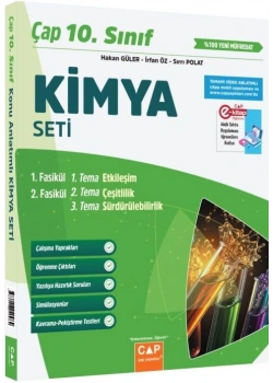 ÇAP 10.SINIF KİMYA SETİ 2 KİTAP