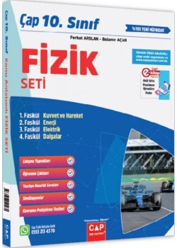ÇAP 10.SINIF FİZİK SETİ 4 KİTAP
