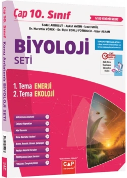 ÇAP 10.SINIF BİYOLOJİ SETİ 2 KİTAP