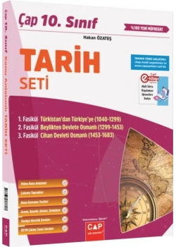 ÇAP 10.SINIF TARİH SETİ 3 KİTAP