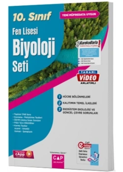 Çap 10.Sınıf Fen Lisesi Biyoloji Seti