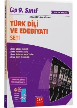 ÇAP 9.SINIF TÜRK DİLİ EDEBİYATI SETİ 2 KİTAP