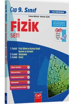 ÇAP 9.SINIF FİZİK SETİ 3 KİTAP