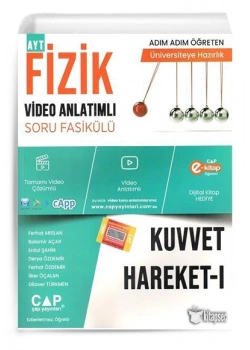 Çap Ayt Fizik Kuvvet Hareket 1 Video Anlatımlı Soru Fasikülü