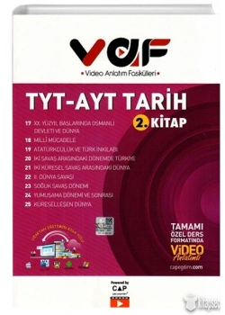 Çap Tyt Ayt Tarih Video Anlatım Fasikülleri 2.Kitap