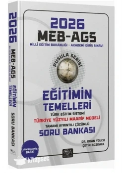 CBA 2026 MEB AGS EĞİTİMİN TEMELLERİ ÇÖZÜMLÜ SORU BANKASI CBA YAYIN