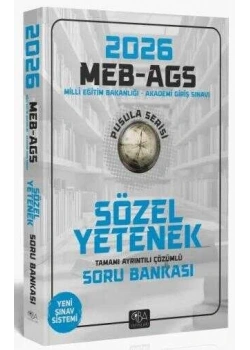 Cba 2026 Meb Ags Sözel Yetenek Çözümlü Soru Bankası Cba Yayın