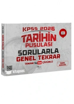 CBA KPSS 2026 TARİHİN PUSULASI SORULARLA GENEL TEKRAR CBA YAYIN