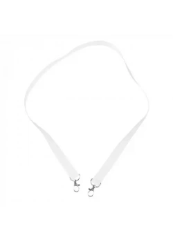 ÇİFT KANCALI ASKI İPİ BEYAZ