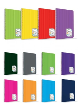 Çınar 73016 Colormaxı Sipiralli A4 Pp Kapak 40 Yp Çizgili Defter