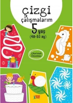 Çizgi Çalışmalarım 5 Yaş Kavram Kitapları Minik Ada